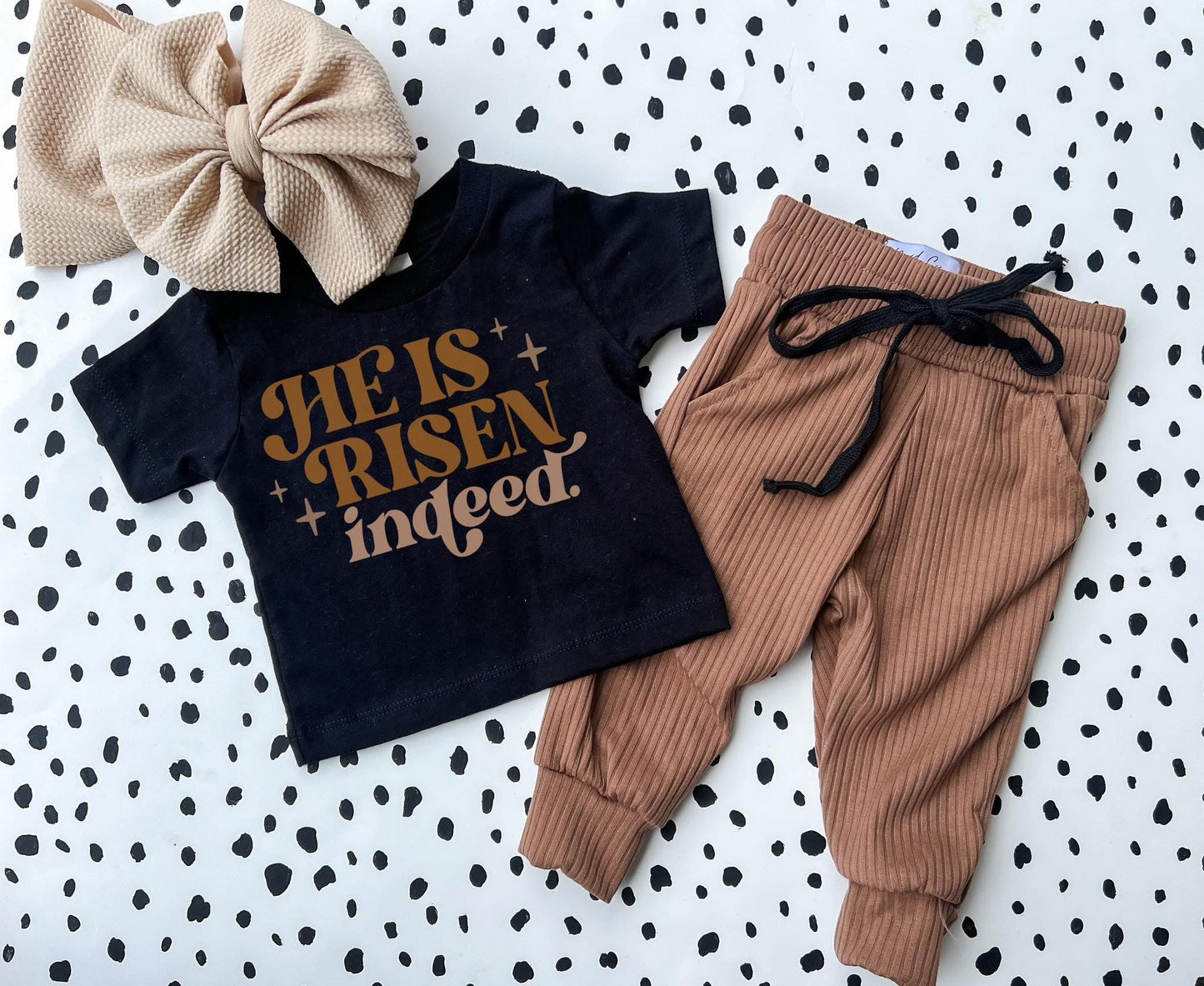 He is risen indeed ✨ tee