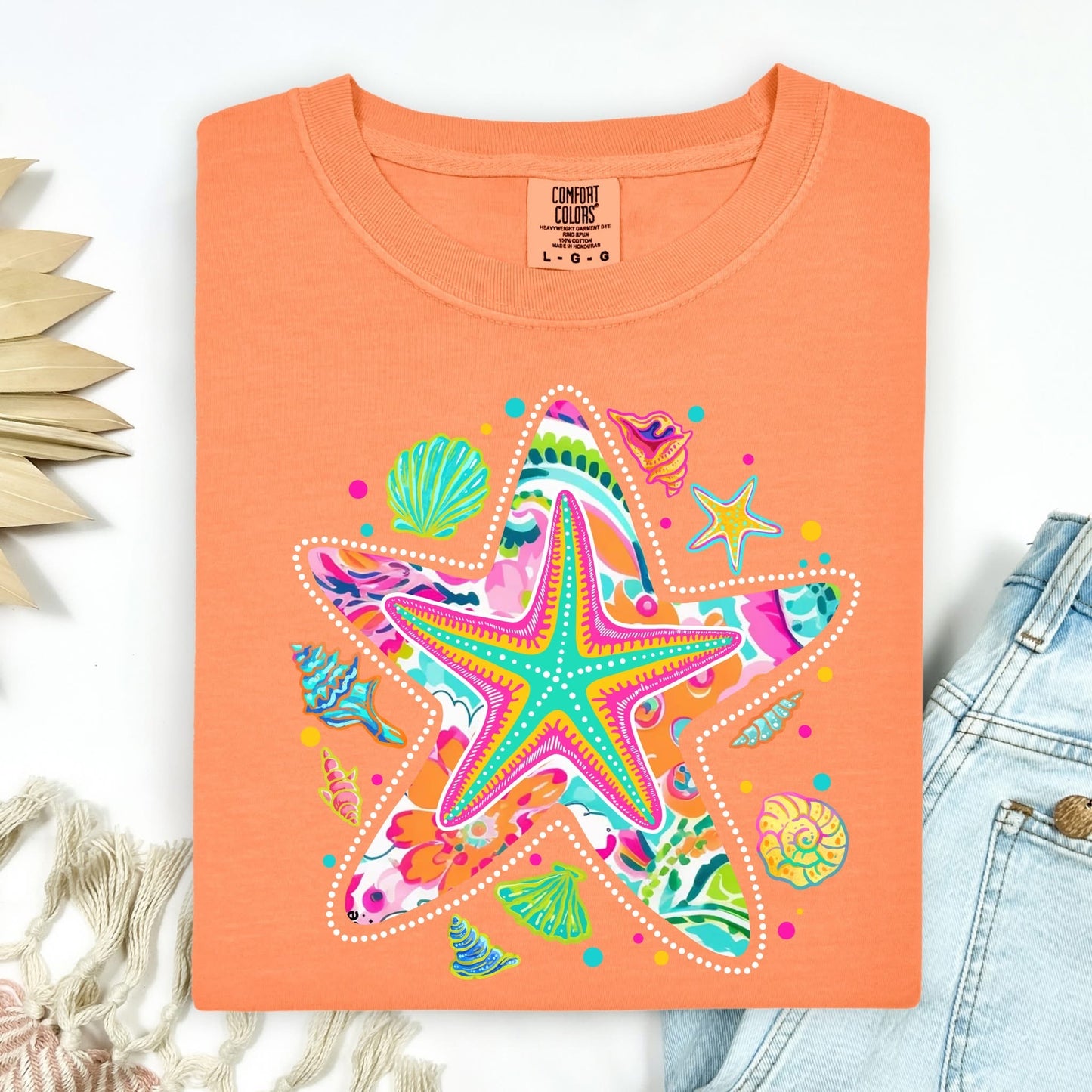 Floral Beachy Graphic Tees