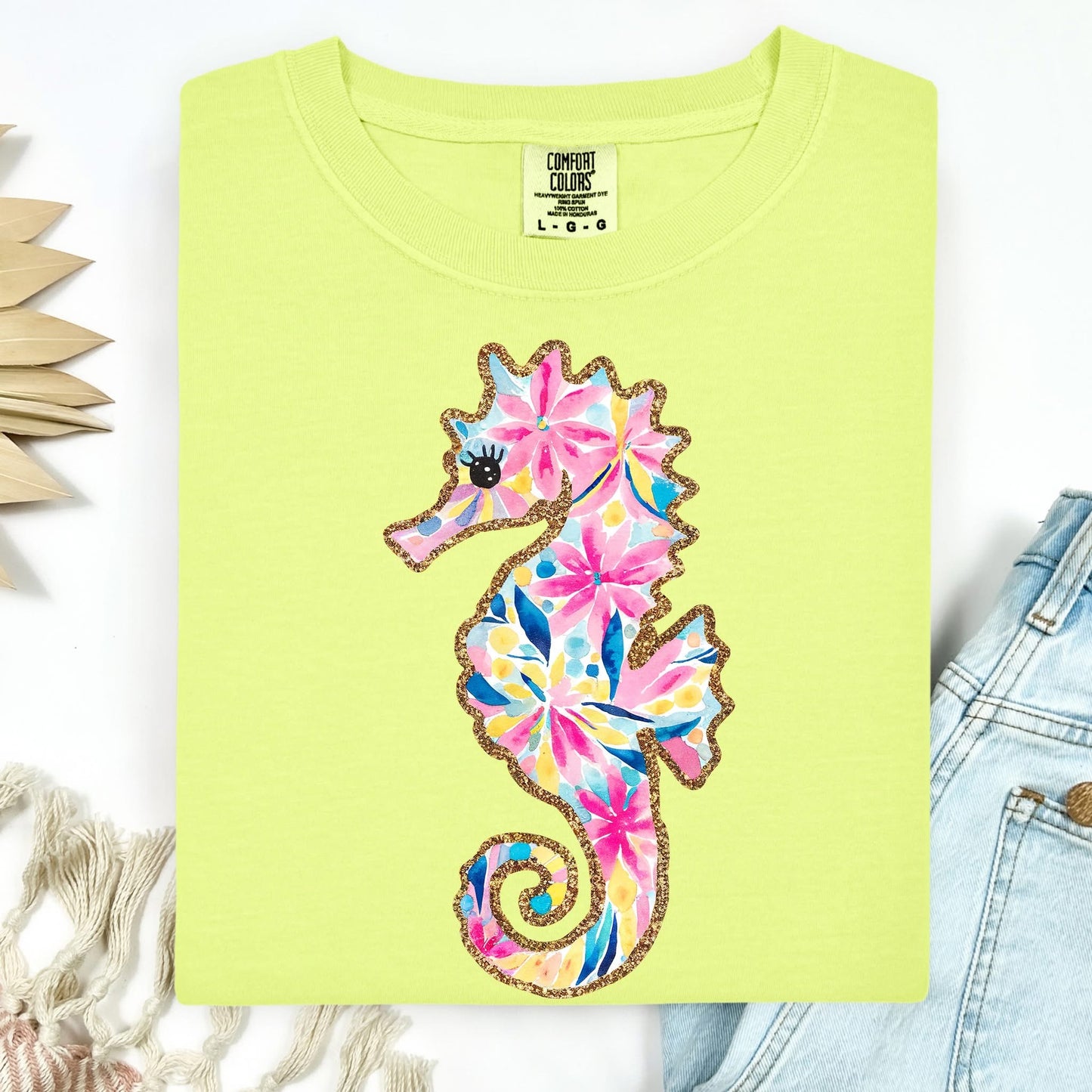 Floral Beachy Graphic Tees