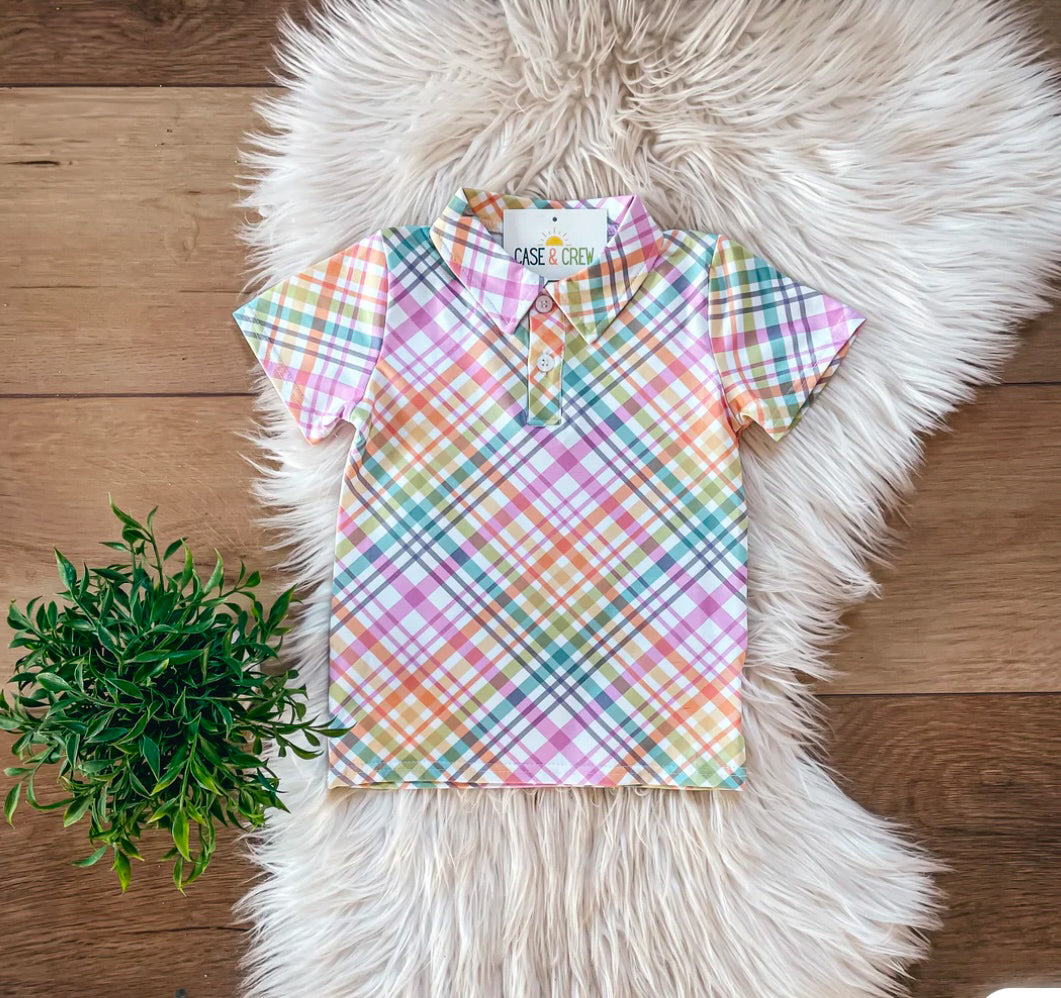Pastel Stripes Polo