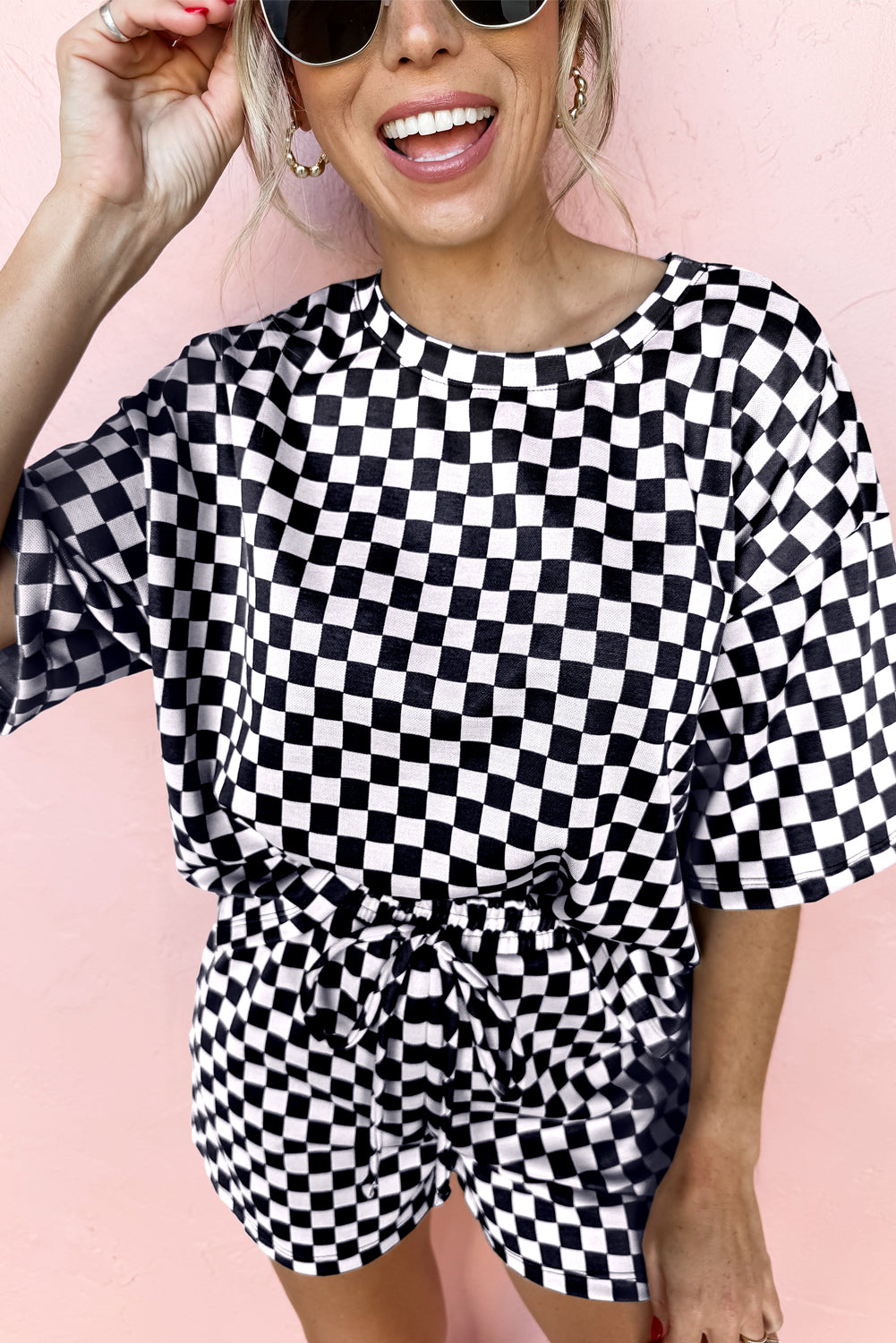 Black Checkered Set