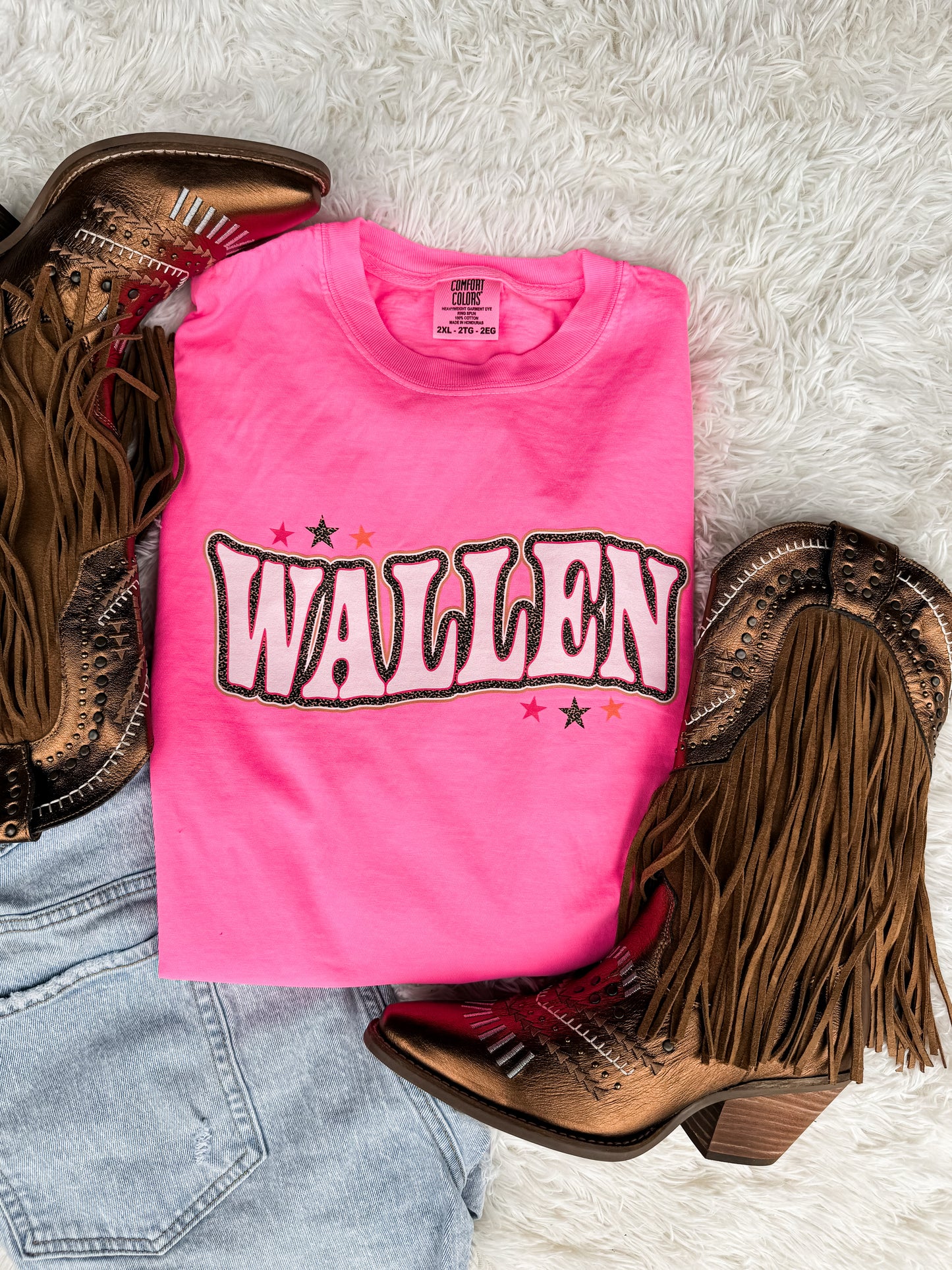 Country Artist Name Graphic Tee