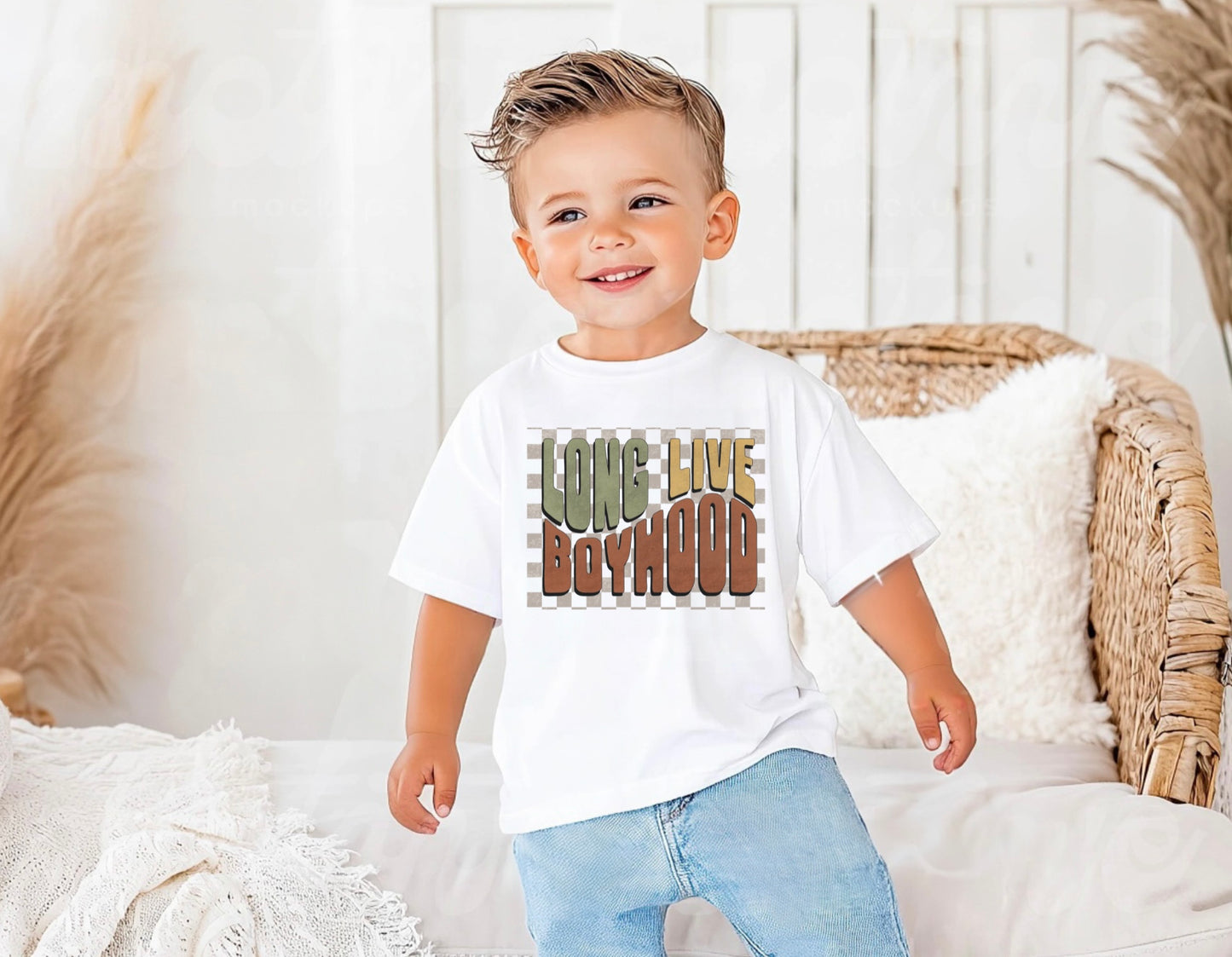 Long live boyhood graphic tee