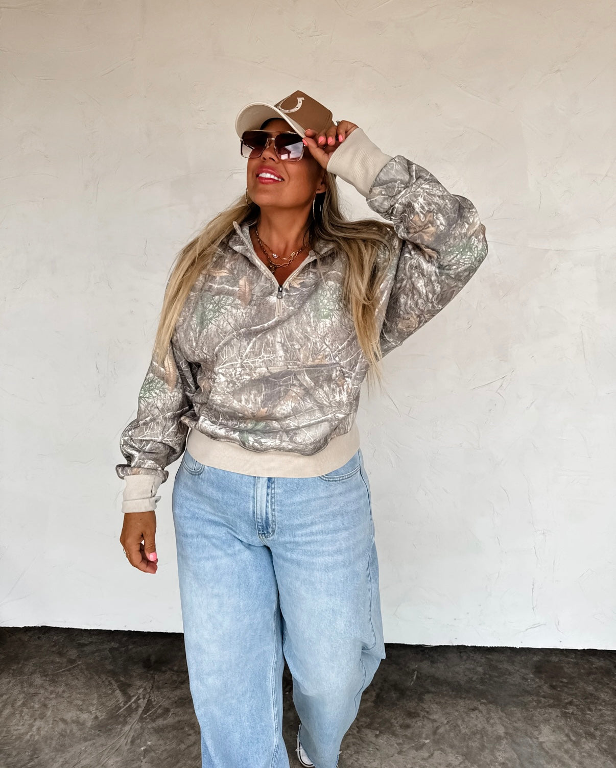 CAMO EASY DOES IT PULLOVER