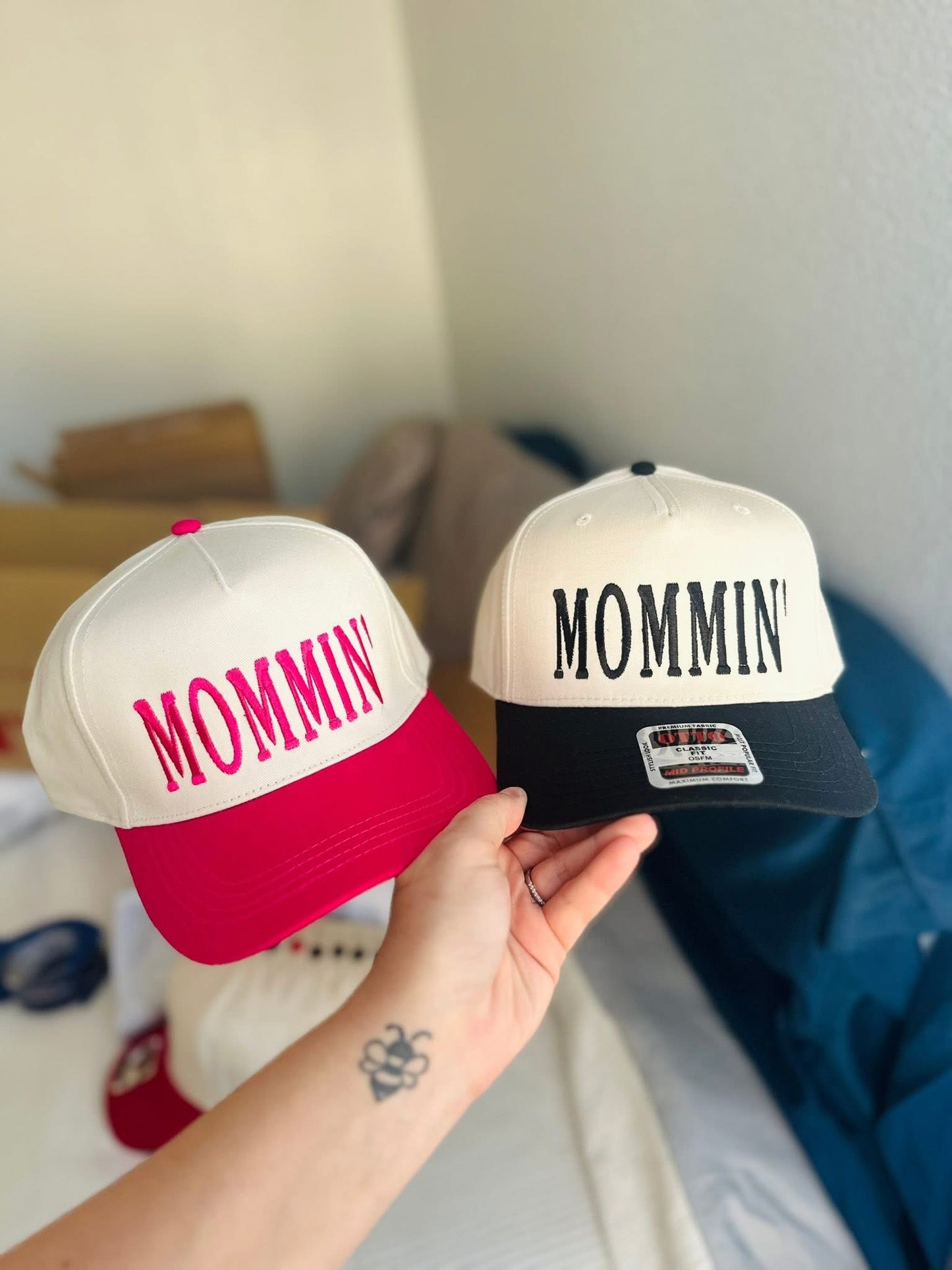 Custom Embroidered Canvas Trucker