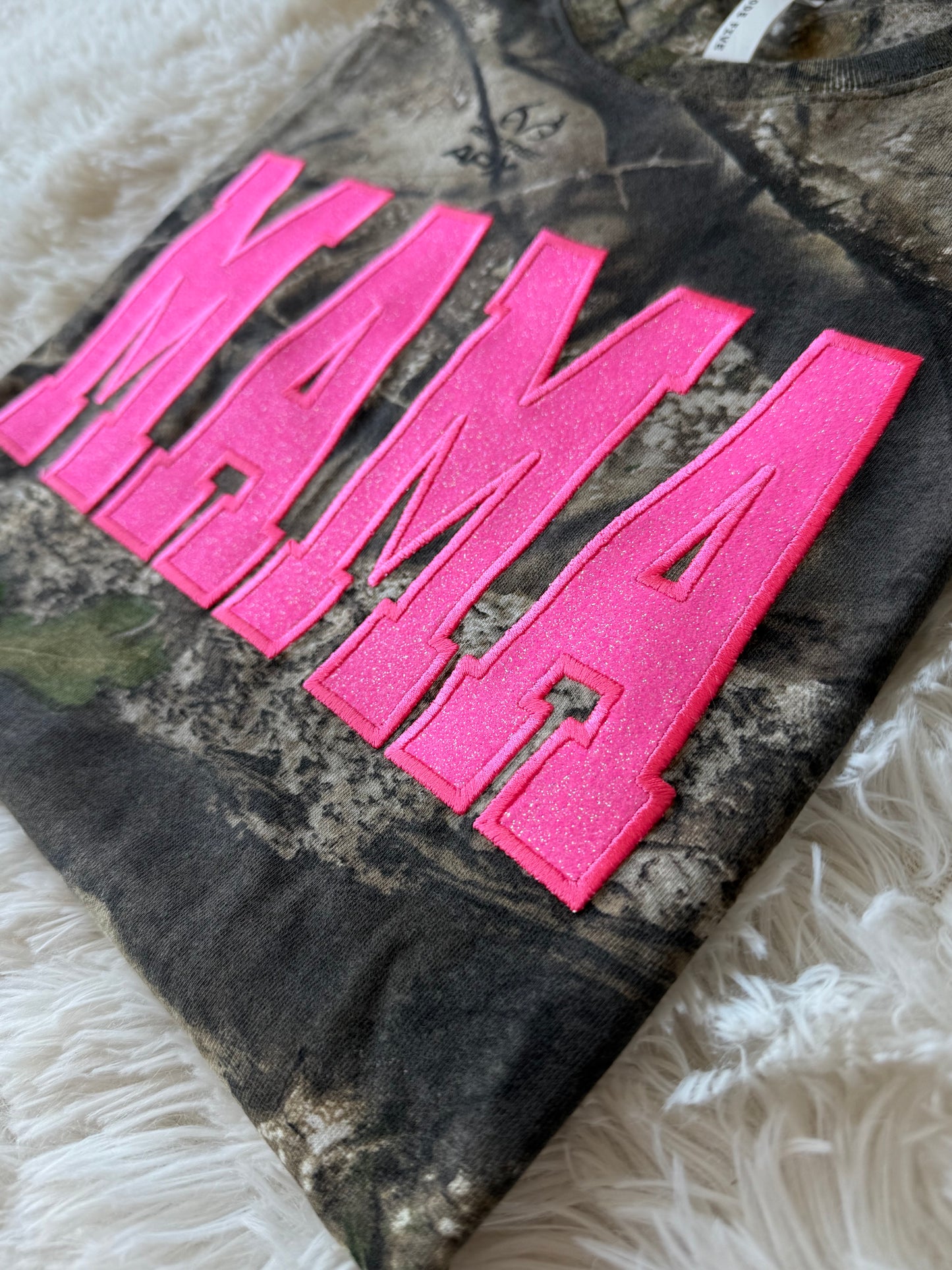 Realtree Camo x Neon Glitter Tees CUSTOM