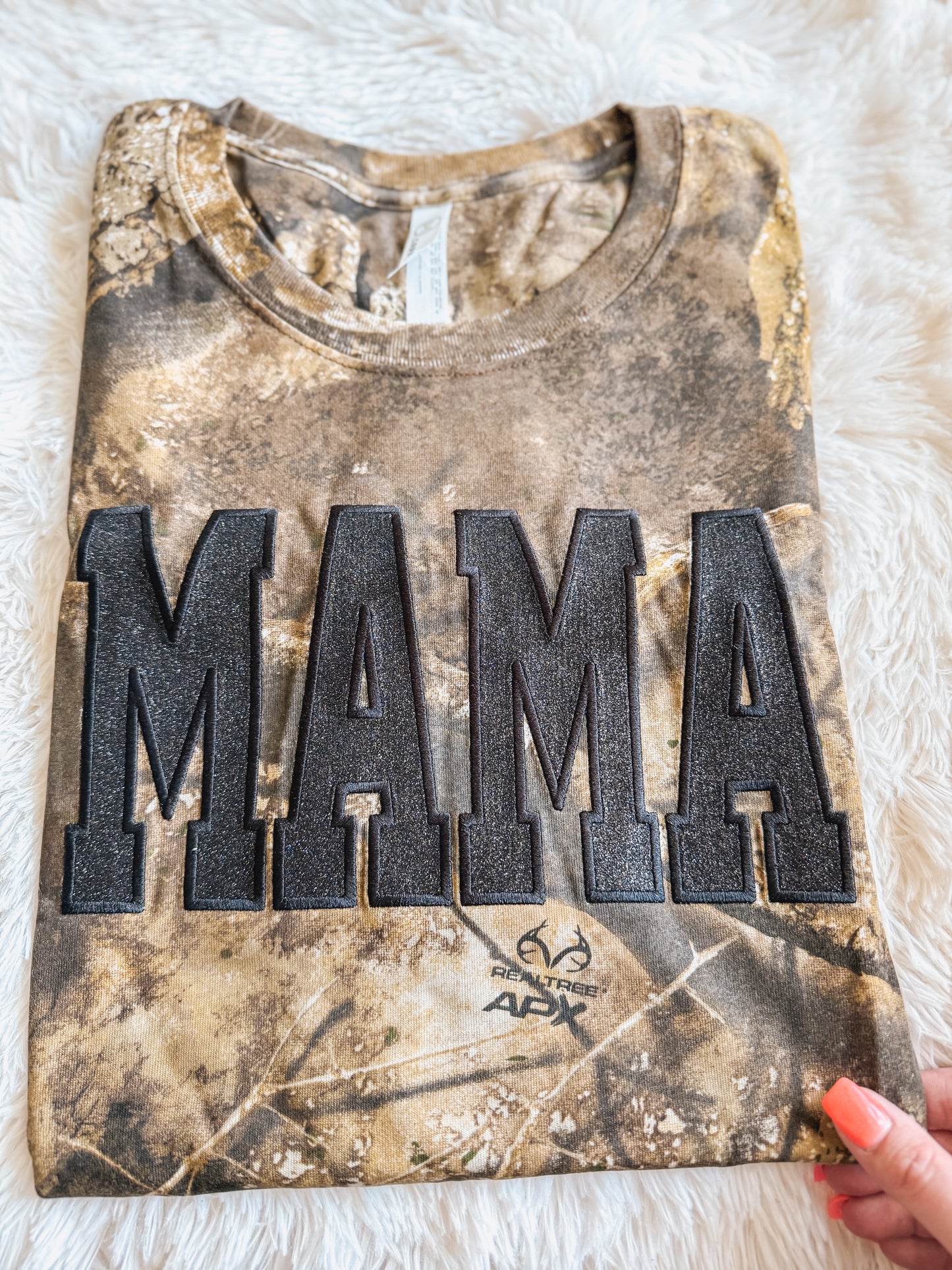 Realtree Camo x Neon Glitter Tees CUSTOM
