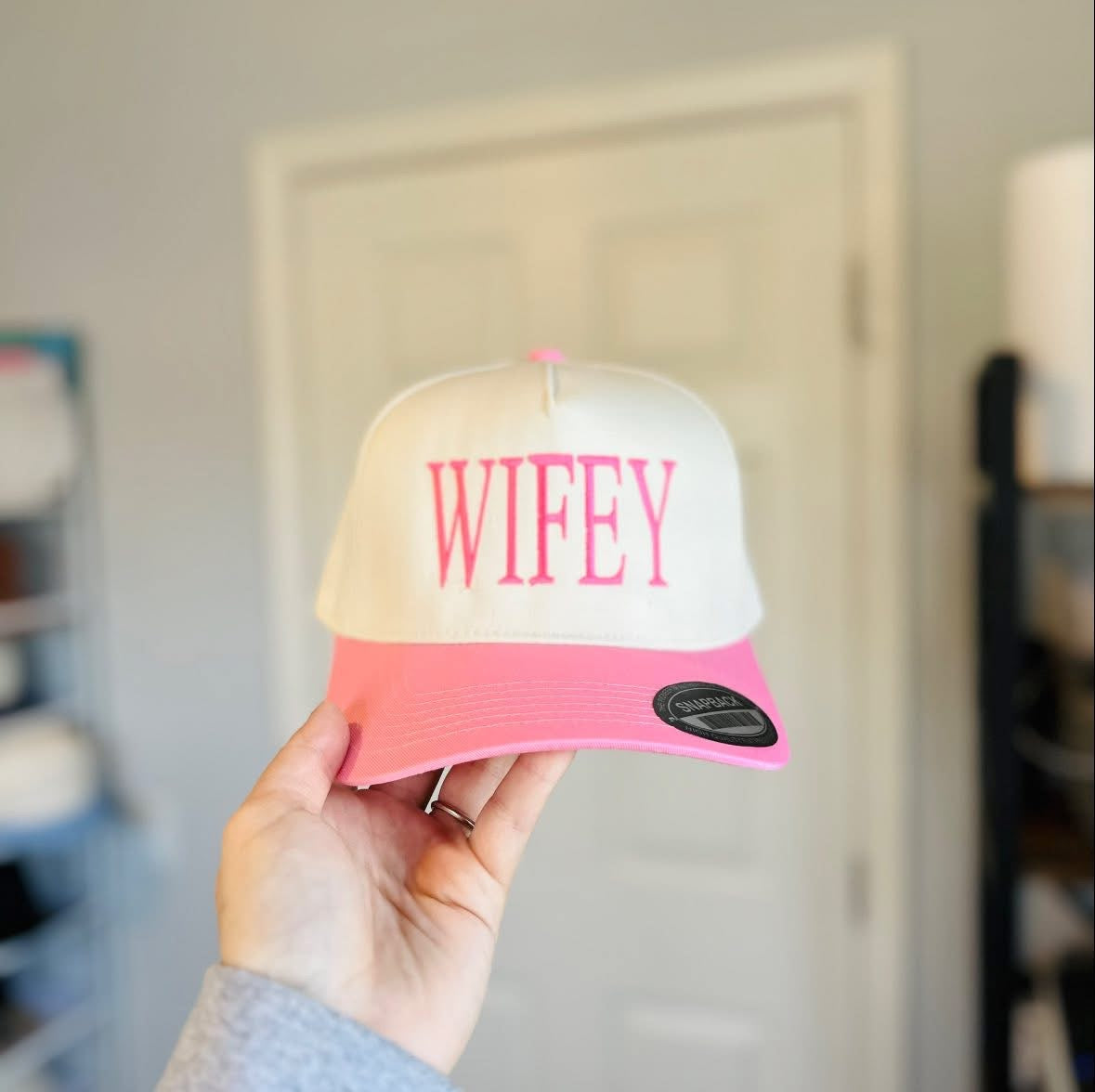 Custom Embroidered Canvas Trucker
