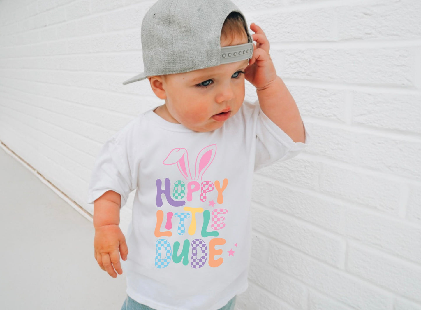 Hoppy Little Dude graphic tee