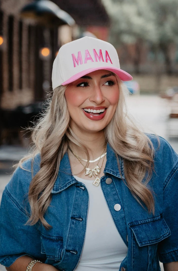 MAMA two toned vintage hat