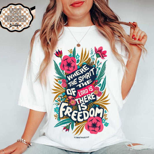 There is Freedom Graphic Tee