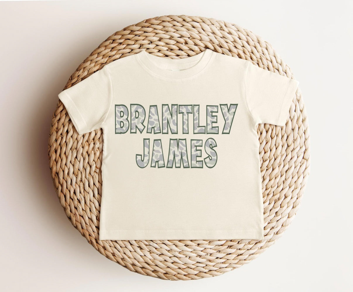 Kids Custom name tee