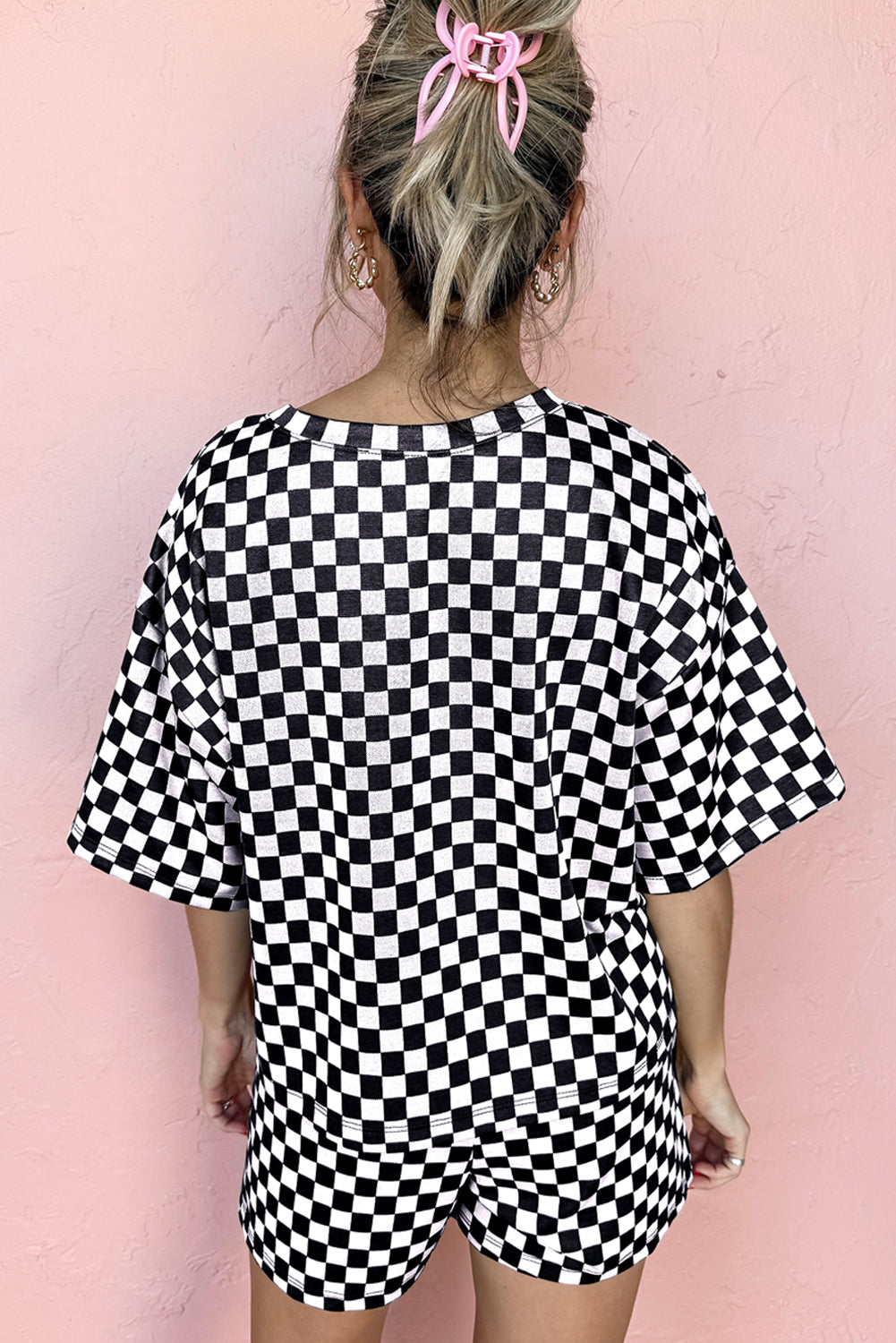 Black Checkered Set