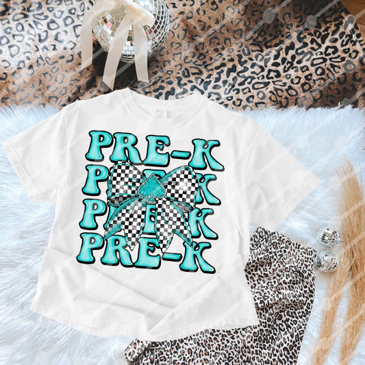 Western X Checkered Grade Graphic tee