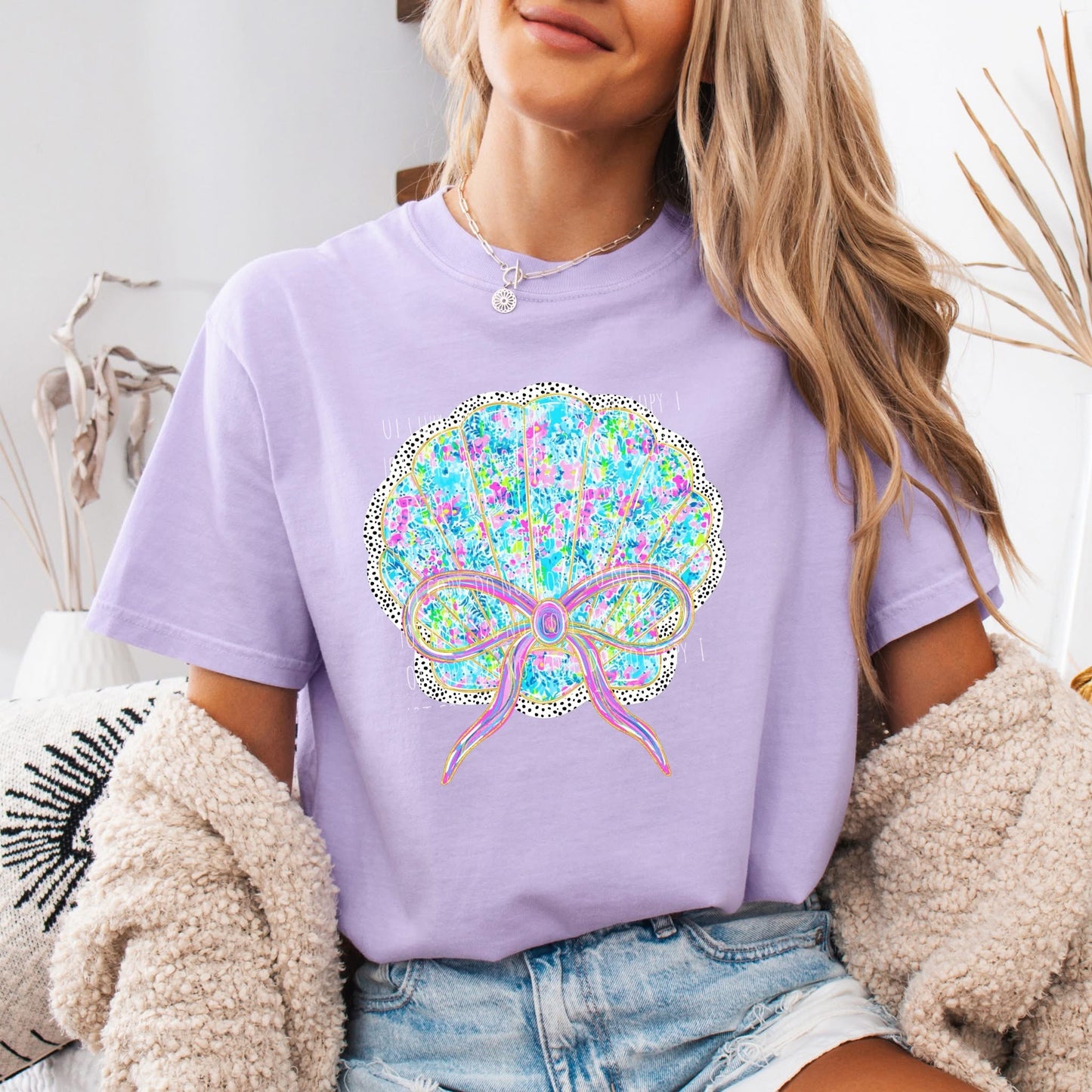 Floral Beachy Graphic Tees