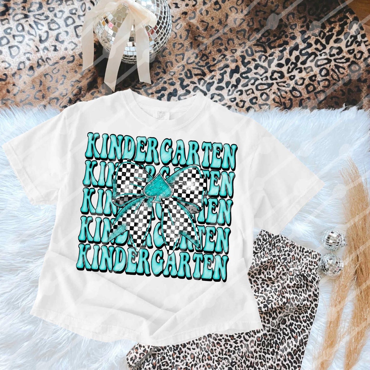 Western X Checkered Grade Graphic tee