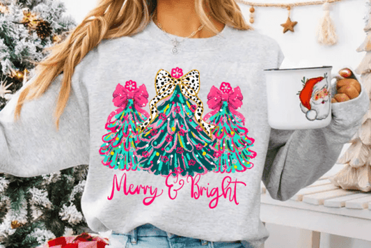 Merry & Bright Crewneck Sweatshirt