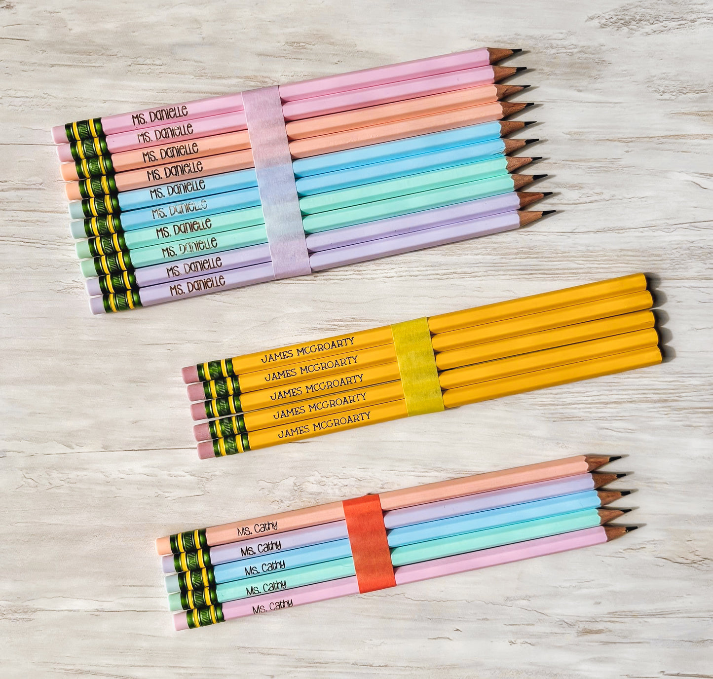 Custom Name Pencils