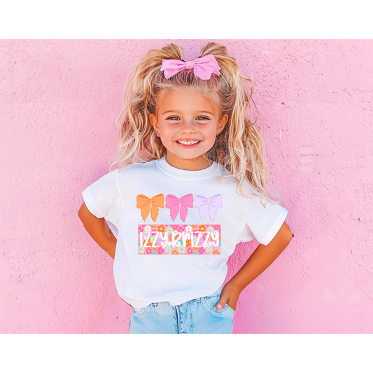 Kids Custom name tee