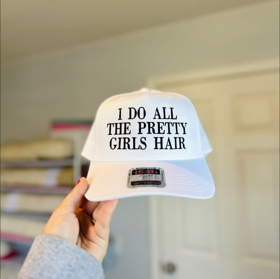Custom Embroidered Canvas Trucker