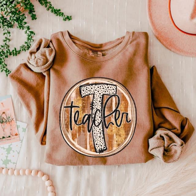 Fall Brush Strokes Crewneck Sweatshirt