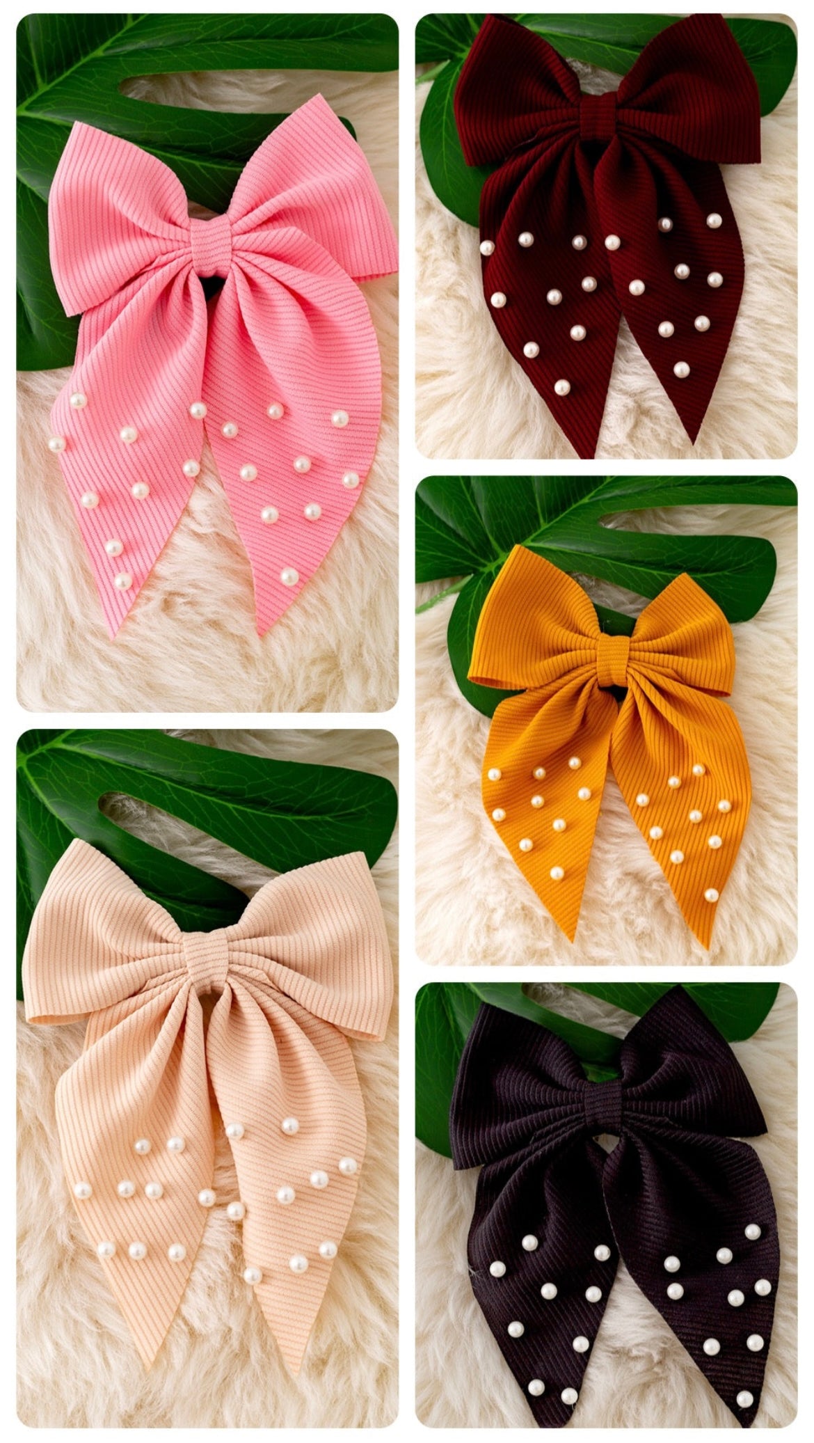 Pearl Coquette Bow