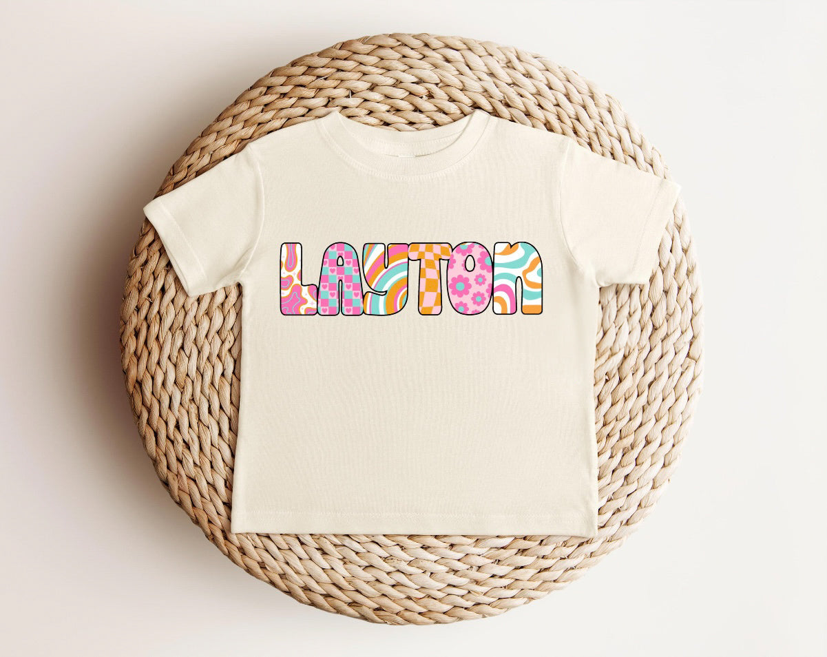 Kids Custom name tee