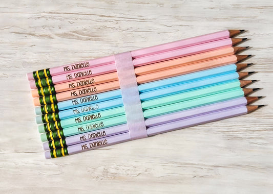 Custom Name Pencils