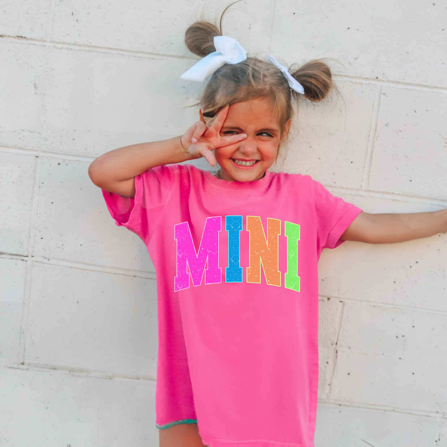 MINI neon graphic tee