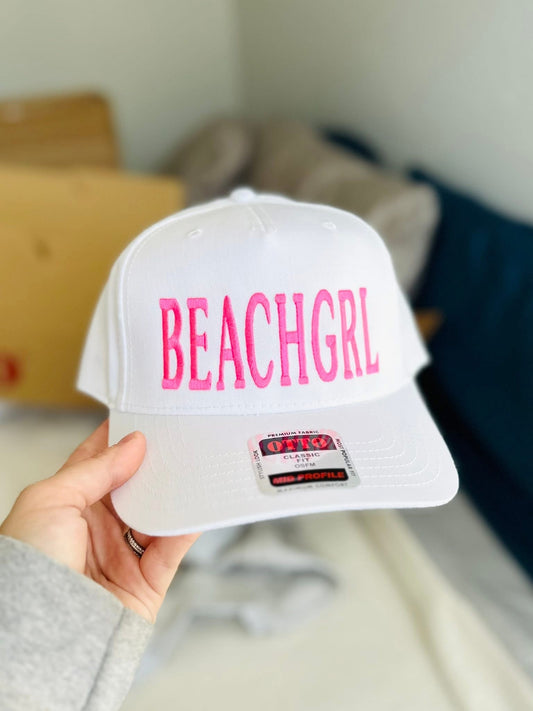 Custom Embroidered Canvas Trucker