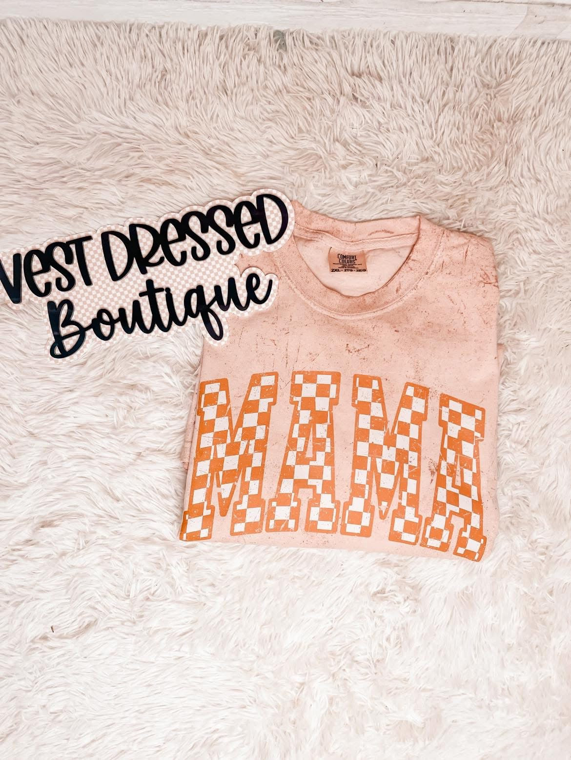 Checkered Mama Color Blast✨