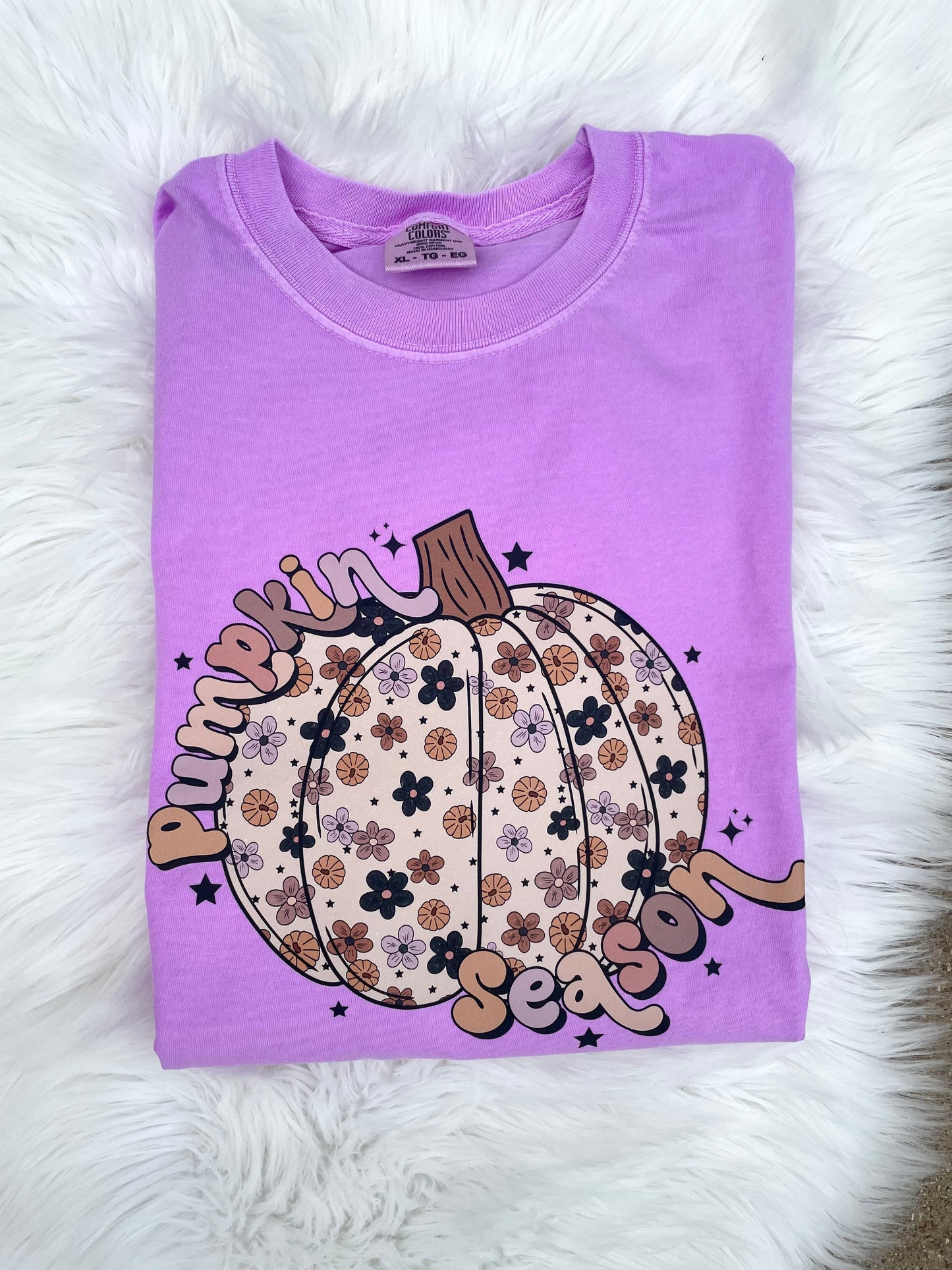 Floral Pumpkin Season Graphic Tee