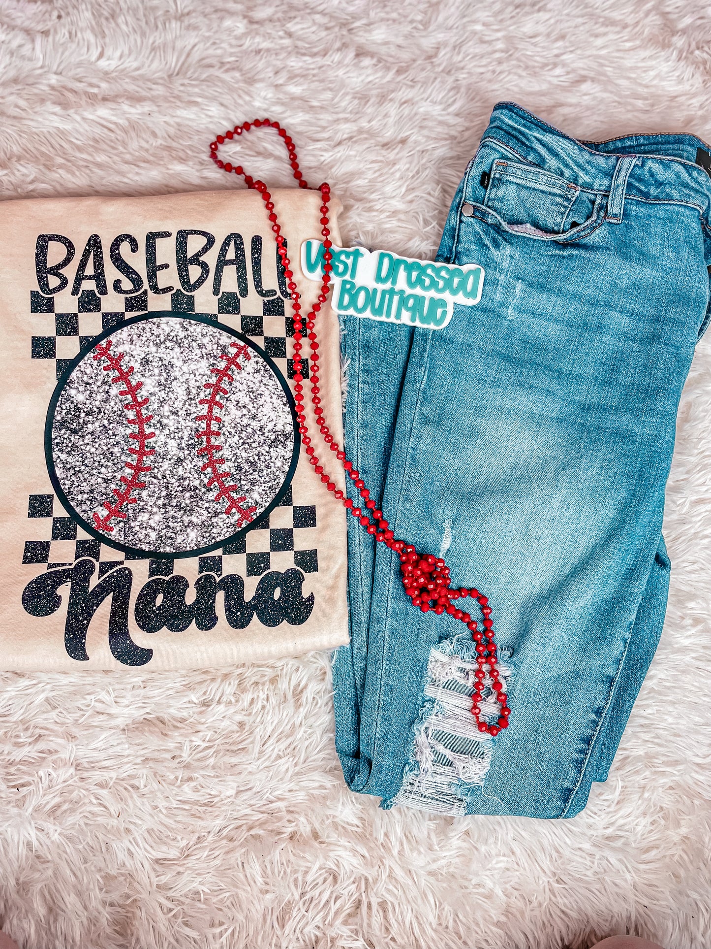 Baseball Nana Graphic Tee