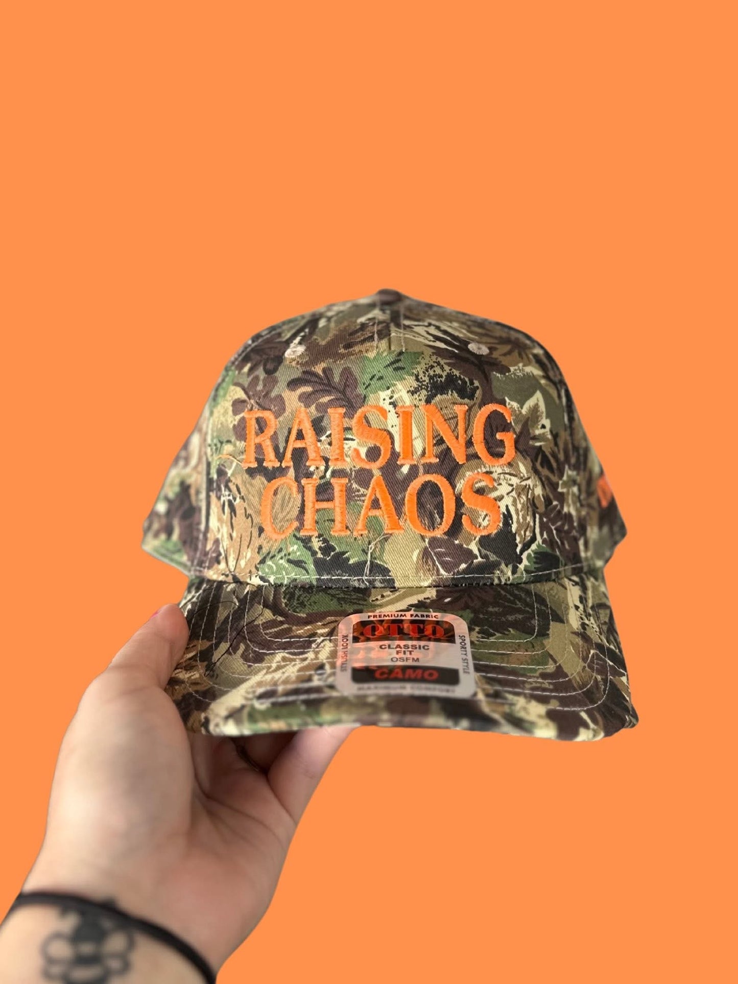 Custom Embroidered Canvas Trucker