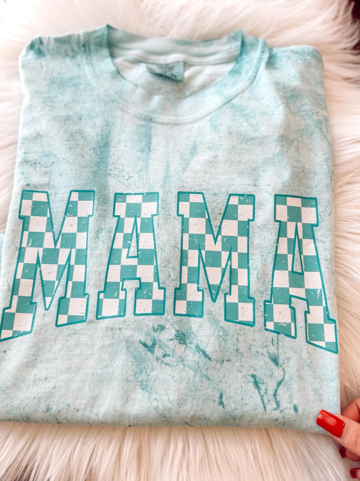 Checkered Mama Color Blast✨
