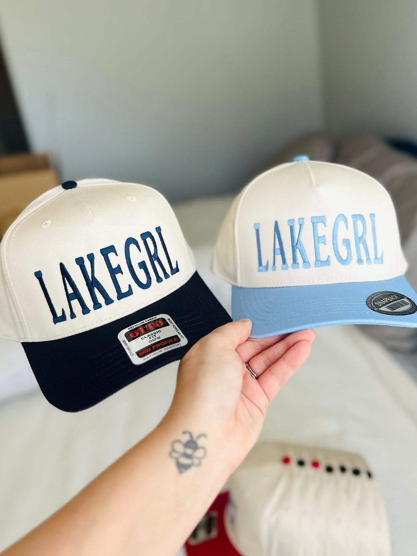 Custom Embroidered Canvas Trucker