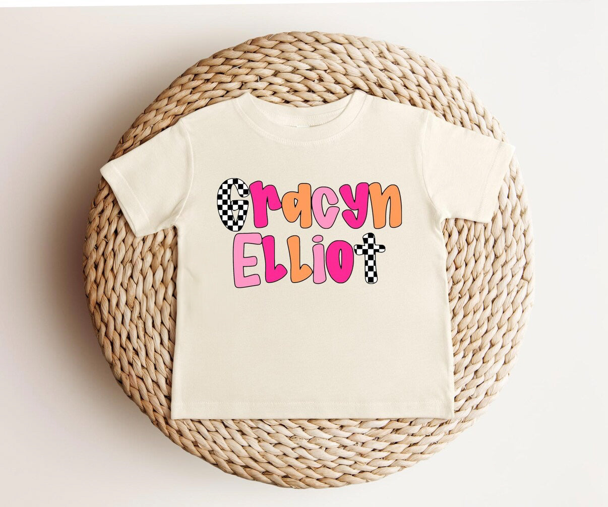 Kids Custom name tee