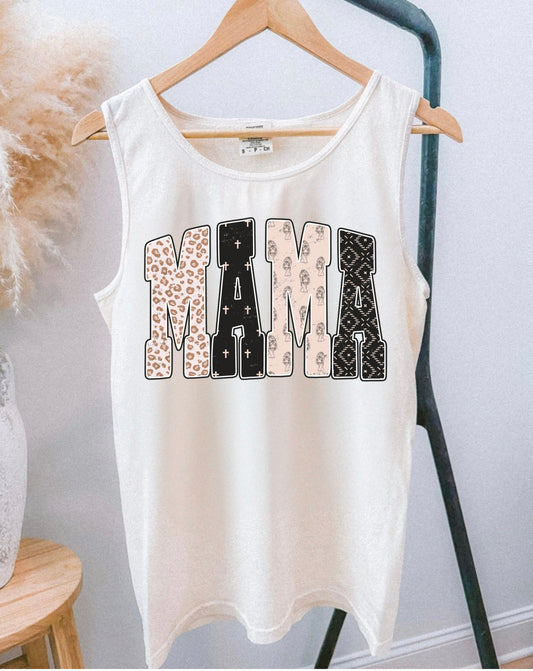 Neutral Mama Tank|Tee