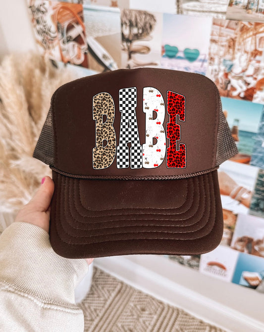 Edgy Babe Trucker